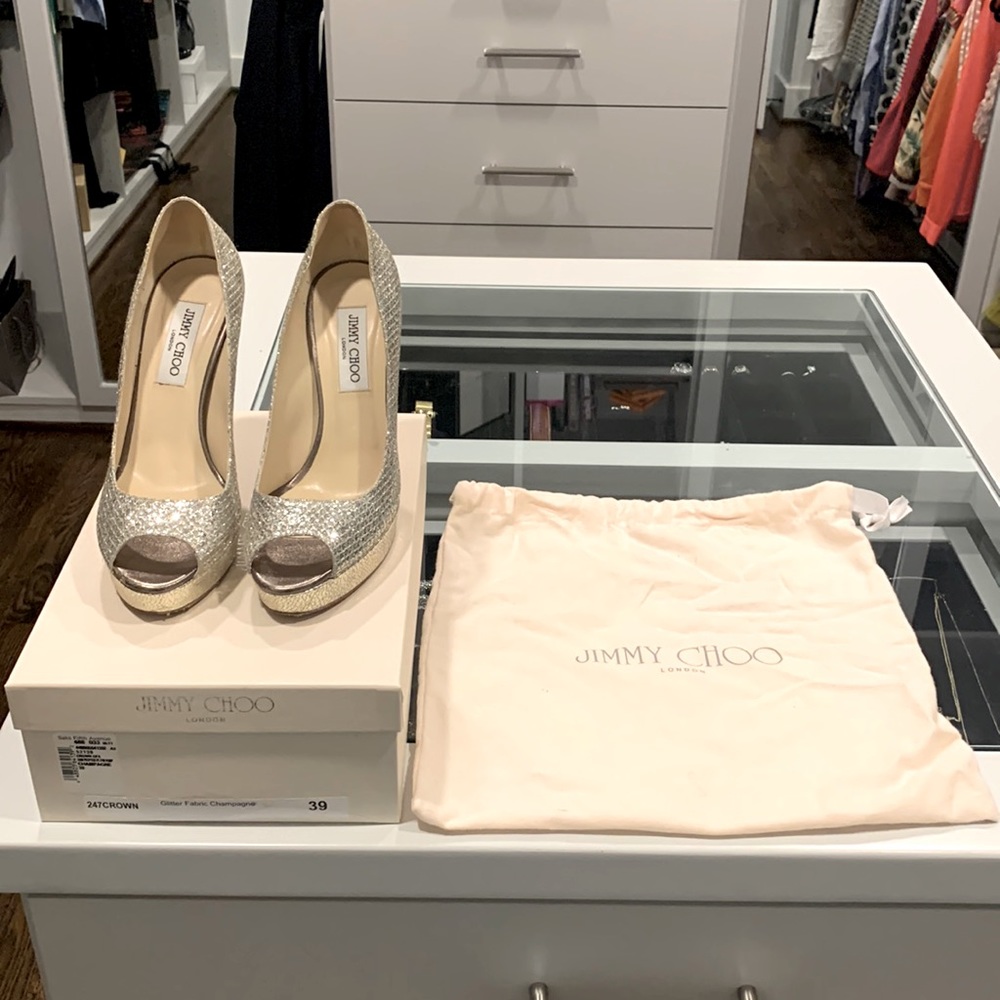 Jimmy Choo peep toe
